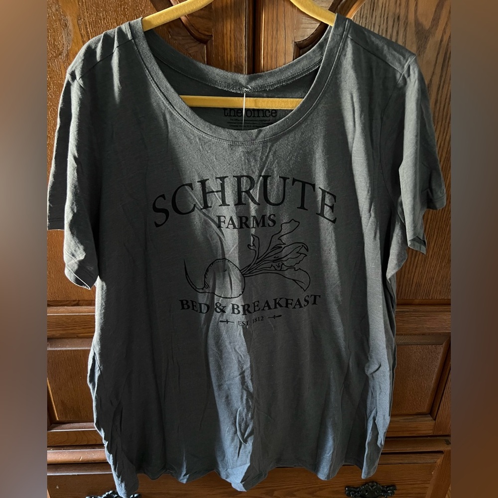 Torrid Gray Schrute Farms Graphic Tee